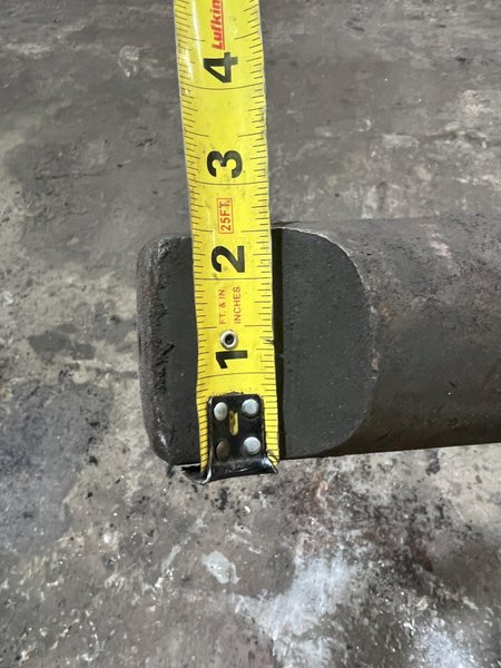 5" DIAMETER X 84" BORING BAR WITH MORSE TAPER: STOCK #20647