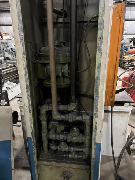 25 TON DENISON HYDRAULIC C-FRAME PRESS.