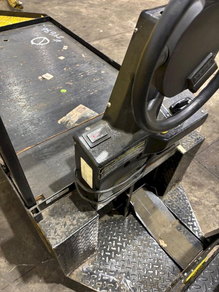 24 VOLT CUSHMAN STOCK CHASER/TUGGER CART #108: YOBRO #24636