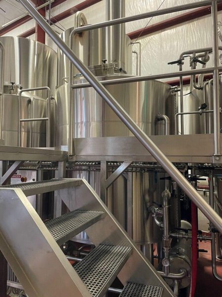 Specific Mechanical 40 BBL Brewhouse – 3-Vessel Steam-Fired System – 2015