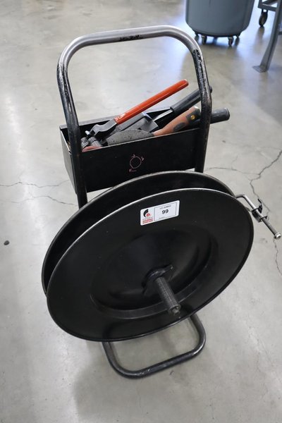 Metal Banding Set with Cart, Tools and Metal Banding Material- Auction Item