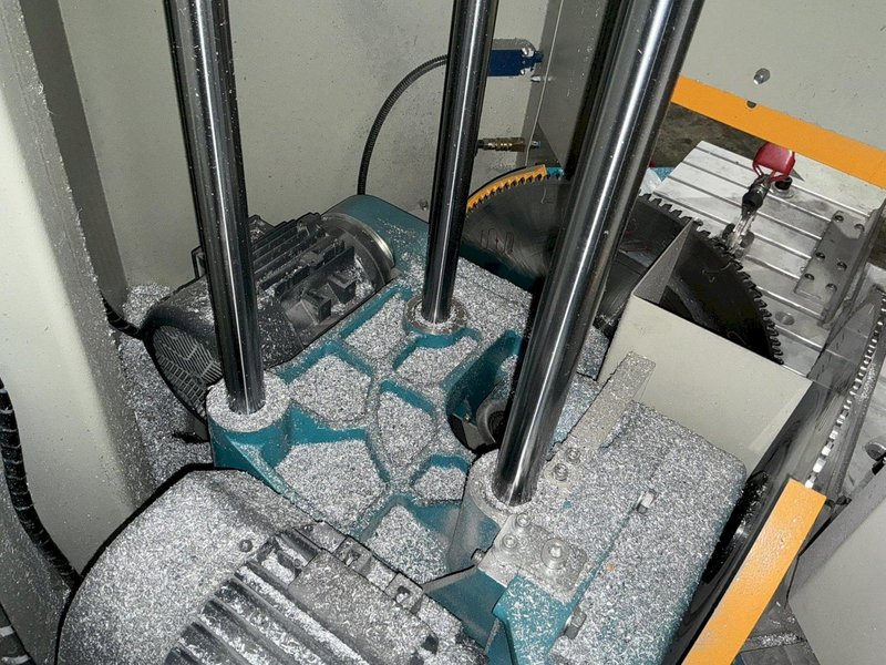 ATECH YILMAZ MODEL #VK 420 NON FERROUS V-CUT &amp; 90° END NOTCHING SAW, NEW 2025 : YOBRO 26345
