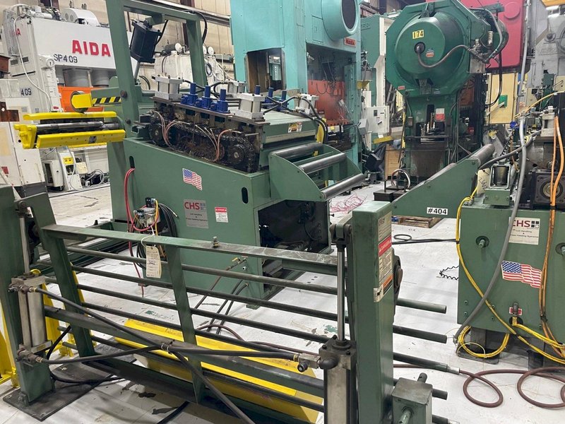 20,000 lbs x 36" CHS/CWP Servo Coil Feed Line