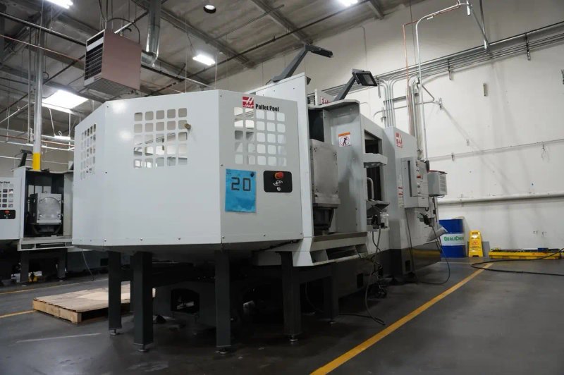 2022 HAAS EC-400PP CNC Horizontal Machining Center with 6-pallet Changer