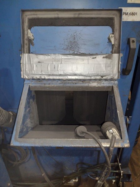 NORDSON POWDER COAT PAINT SYSTEM WITH FEEDER &amp; I-CONTROL: YOBRO #26208
