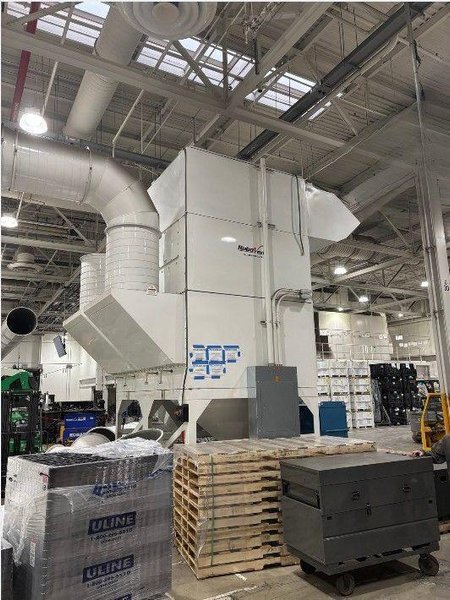 2021 100HP ROBOVENT DT4-22500-15 DUST COLLECTOR USED