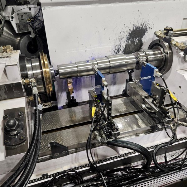 11" X 39" JUNKER JUCRANK 5000/50 CNC CRANKSHAFT GRINDING MACHINE. STOCK # 0328726