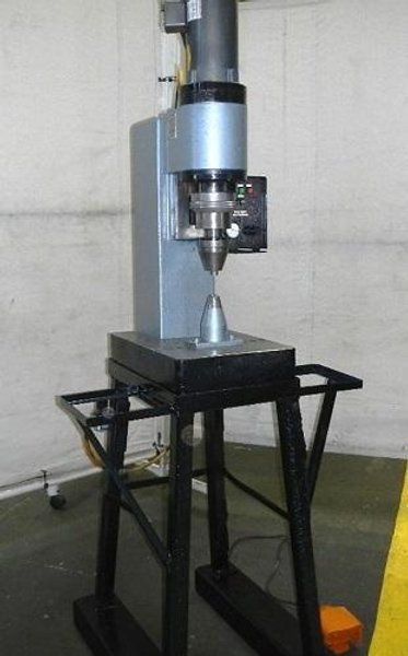 .55" TAUMEL ORBITAL HEAD FORMING MACHINE