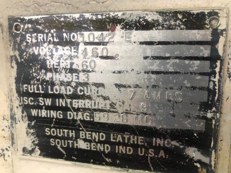 SOUTH BEND DRILL MODEL A-40 STOCK# 2480