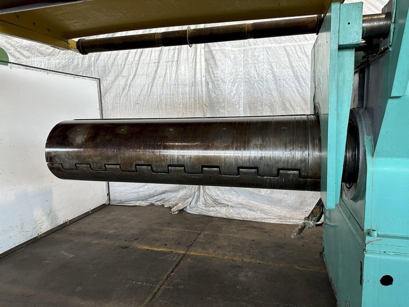 80,000 LB X 84" YODER RECOILER. STOCK # 0851123