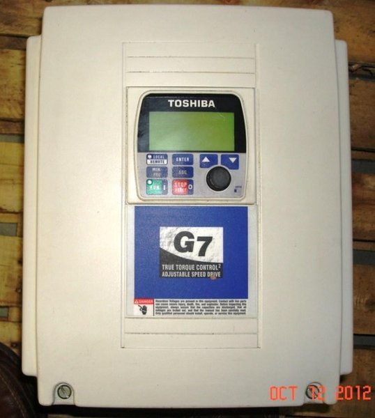 22 KVA TOSHIBA MODEL G-7 AC SPEED CONTROLER : STOCK #62065