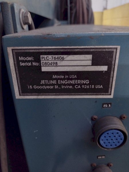 4" TUBE JETLINE MODEL #PLC-76406 AUTOMATIC PIPE &amp; TUBE WELDING MACHINE: STOCK #17072