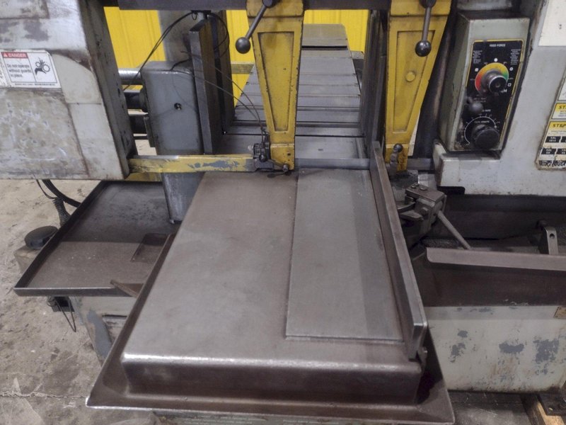 16" X 20" HYD MECH MODEL #S-23A SWIVEL MITRE HORIZONTAL AUTOMATIC BANDSAW: YOBRO #23905