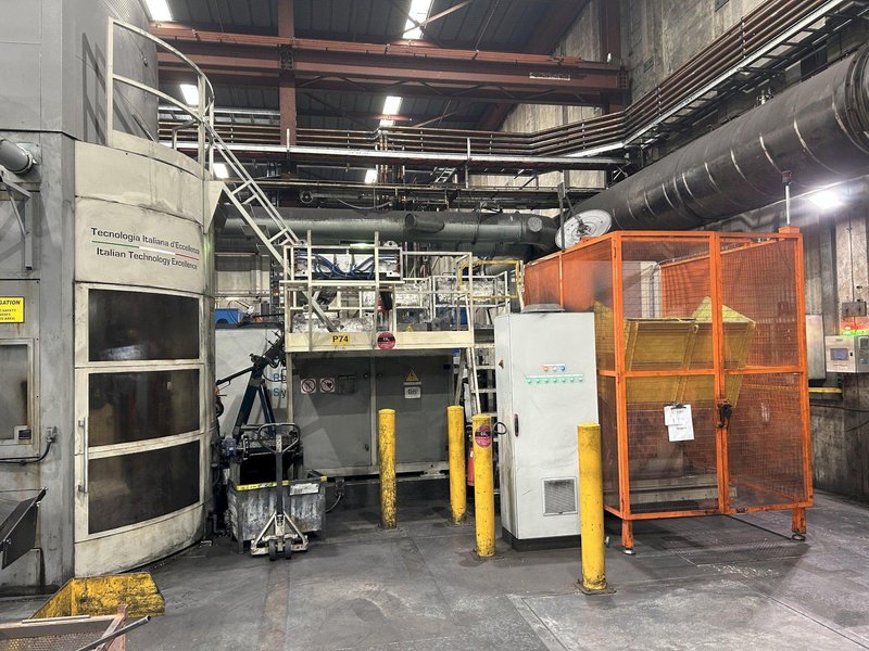 Forgetronic FT 7100HC Forging Press W/ Cefi Induction Unit (New 2021)