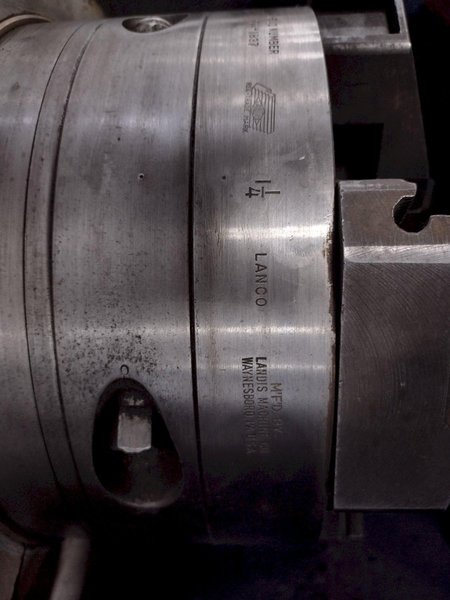 1.25" (2) HEAD ASHLAND MODEL #100 PIPE THREADER WITH LANDIS LANCO #10T HEADS: STOCK #18211