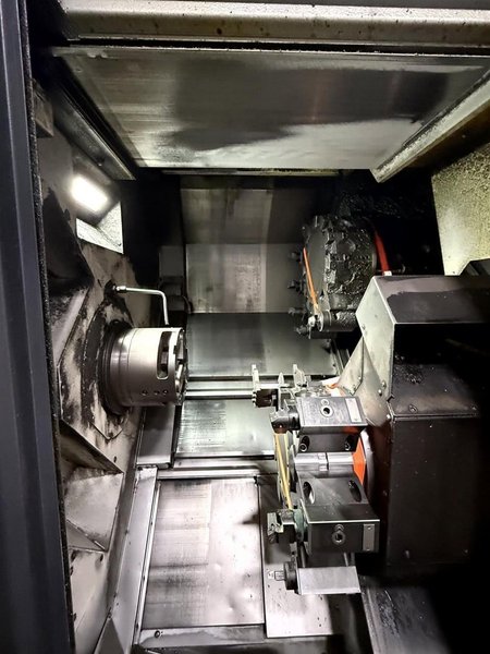 Mori Seiki NZX2500/600L Twin Turret CNC Lathe, 2012 – Chip Conveyor, Tooling