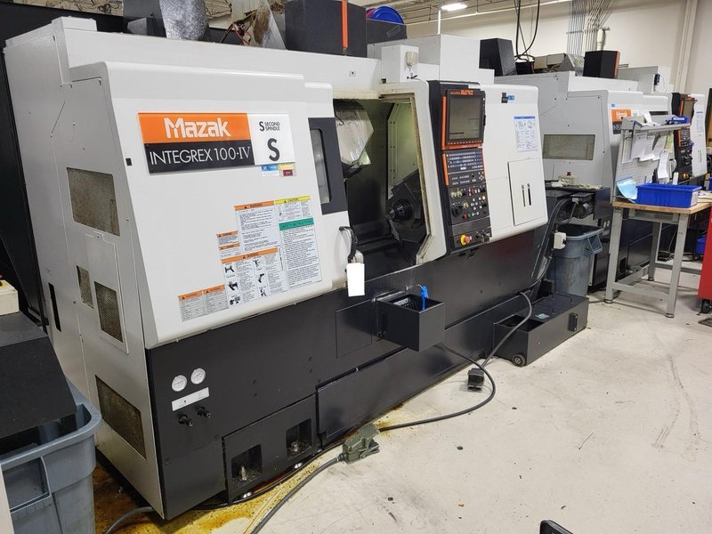 Mazak Integrex 100-4 S Cnc Multi-Tasking Turning Center, 2007