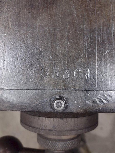 1 HP BRIDGEPORT MODEL J VERTICAL RAM TYPE MILL: STOCK 19390