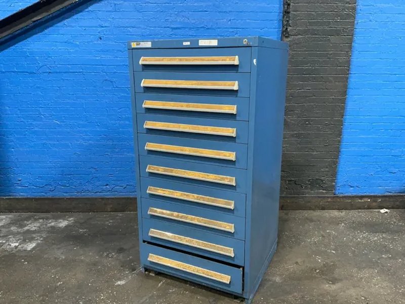 Stanley Vidmar 10 Drawers Tool Cabinet