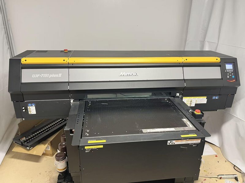 Mimaki UJF-7151 Plus II Flatbed UV Printer, 2023 – Ionizer, Kebab MK-II Rotary