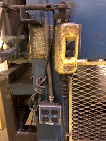 125 TON FEDERAL MODEL S2-125-48-30 STRAIGHT SIDE SSDC STAMPING PRESS, 6" STROKE: STOCK 16276