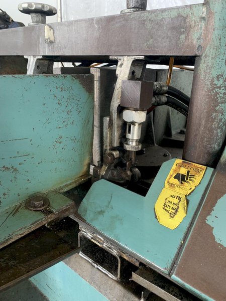 9" X 14" W.F. WELLS W-914A CNC HORIZONTAL AUTOMATIC BANDSAW. STOCK # 0872224