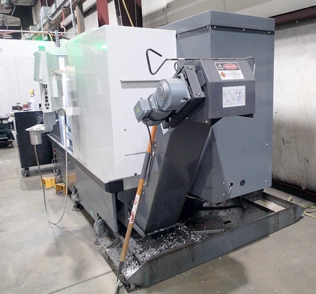 Haas ST-35 CNC Lathe, 2022 – Programmable Tailstock, Presetter, 12″ Chuck, Conveyor