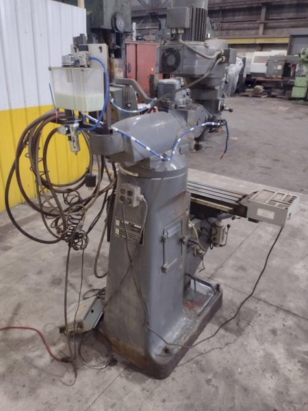 2 HP DOALL MODEL @PM-200V RAM TYPE VERTICAL MILL WITH POWER FEED &amp; DRO: STOCK #22880