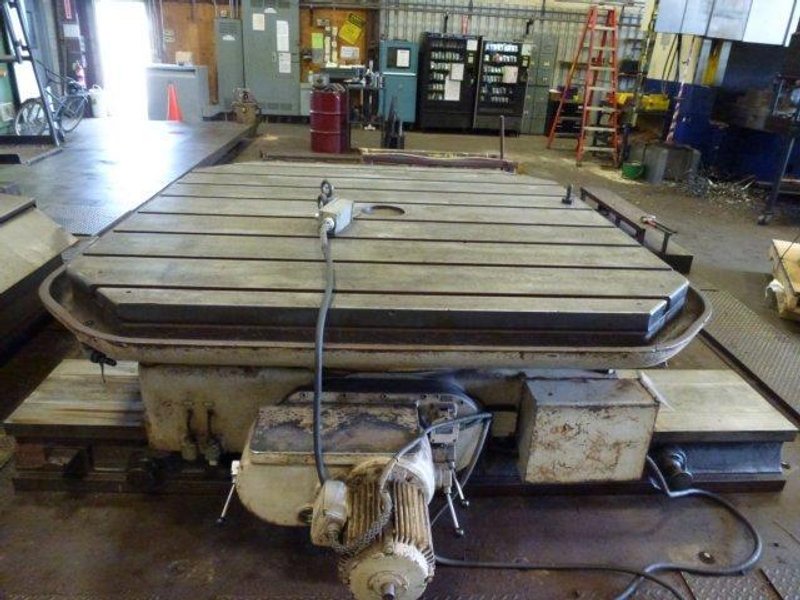 80" X 80" SKODA MODEL E20 POWERED ROTARY TABLE: STOCK #66505