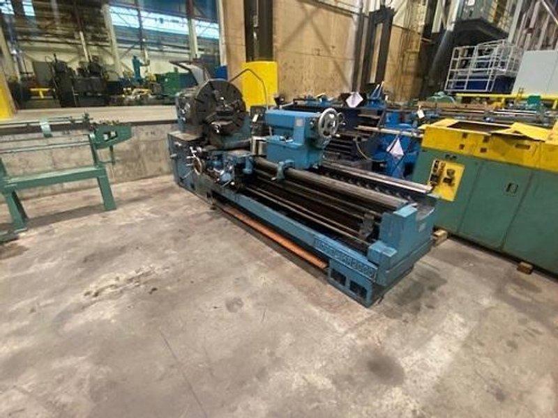 34" X 80" AJAX-HERCULES HEAVY DUTY #34 GAP BED ENGINE LATHE