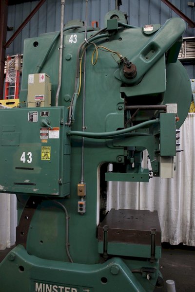 75 TON MINSTER DIE NAMIC BACK GEARED OBI PRESS: STOCK #76283