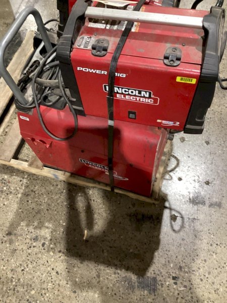 LINCOLN ELECTRIC POWER MIG 210 MP Mig Welder USED
