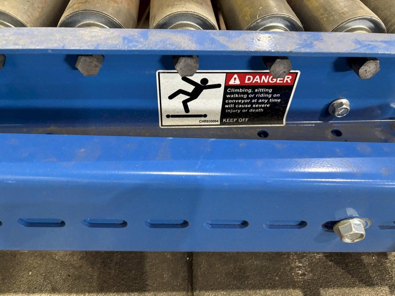 48" X 96" LEWCO ROLLER CONVEYOR: STOCK #23307