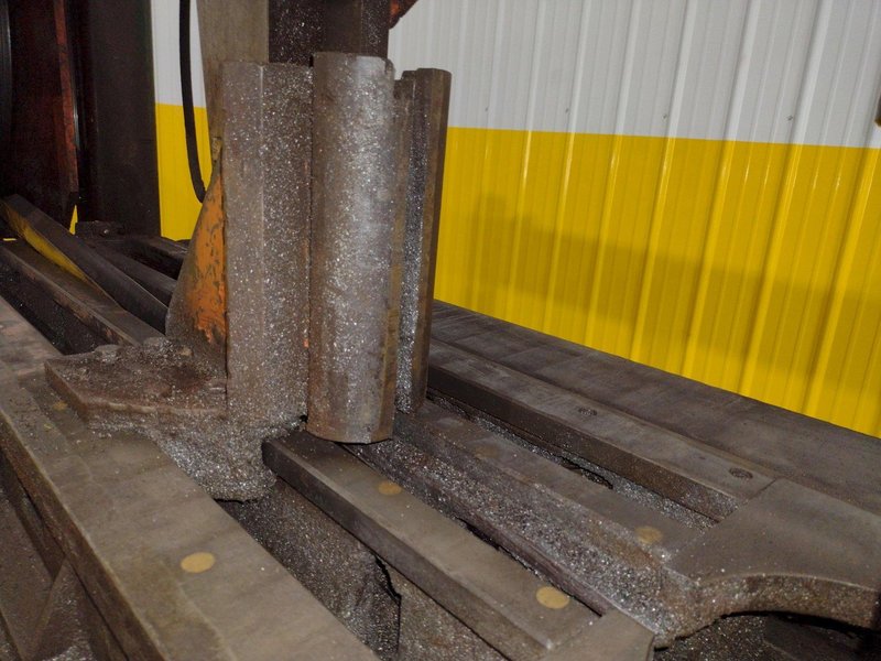 50" X 20" PEDDINGHAUS SERIES #1250-510 STRUCTURAL STEEL HORIZONTAL SAW: STOCK #19129