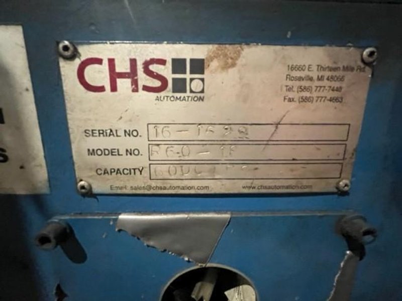 6,000# x 26" CHS POWERED UNCOILER STOCK #3679