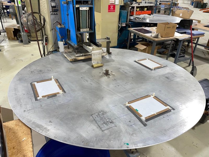 Kabar RF Sealer / RF Platen Press Model: 10000B w/ 18" x 24" Upper Platen