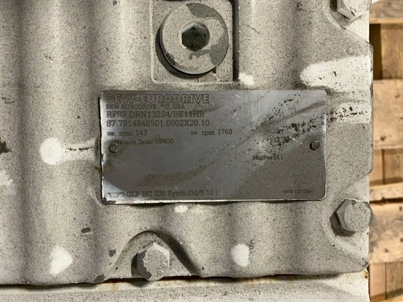 Sew-eurodrive 7.5 Hp Gear Drive