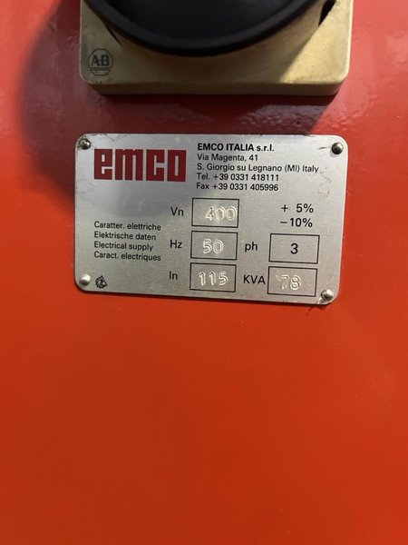 Emco Hyperturn 690MC Plus Twin Turret CNC Lathe, 2004 – Sub-Spindle