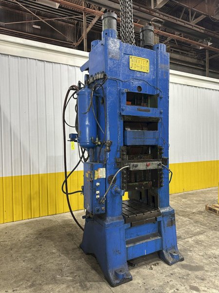 600 TON MINSTER MODEL #90-600 KNUCKLE JOINT PRESS 4.5" STROKE: STOCK #23669