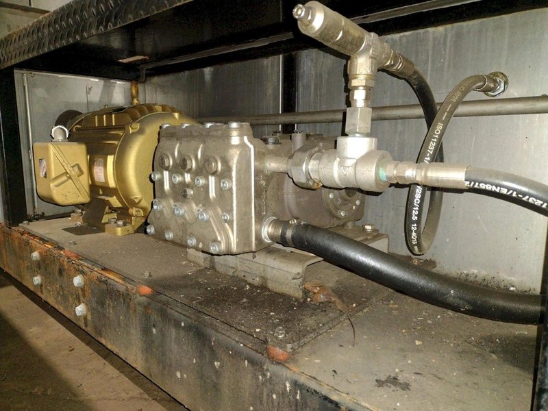 SYSTEM TECHNOLOGIES MODEL #CMI-123-480 CLEAN MACHINE HIGH PRESSURE STAINLESS STEEL PARTS WASHER: STOCK #14484