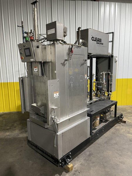 SYSTEM TECHNOLOGIES MODEL @CMI-123-480 CLEAN MACHINE HIGH PRESSURE STAINLESS STEEL PARTS WASHER: STOCK #14483