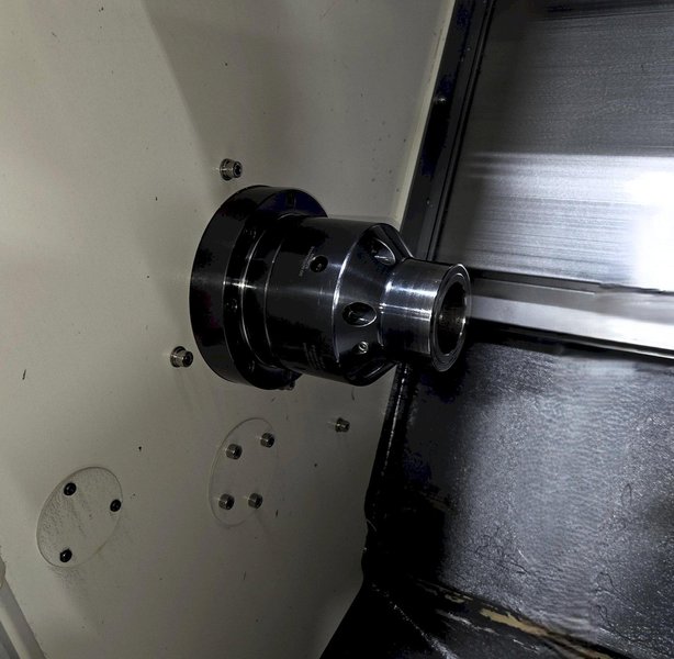 Hwacheon Cutex 160A CNC Turning Center, 2010 equipped with Fanuc 0i-TC Control, 16C Collet Nose, Coolant Pump