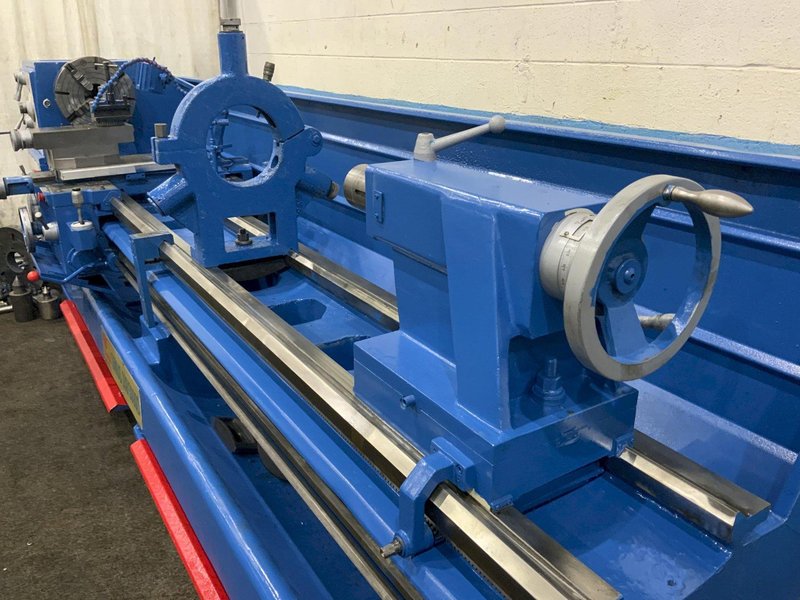 26" X 118" KNUTH MODEL SINUS 330/3000D GAP BED ENGINE LATHE: STOCK #80573