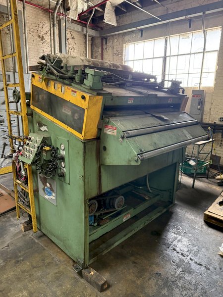 20,000 LB. X 54" X .187" COE SERVO FEEDLINE. STOCK #0431126