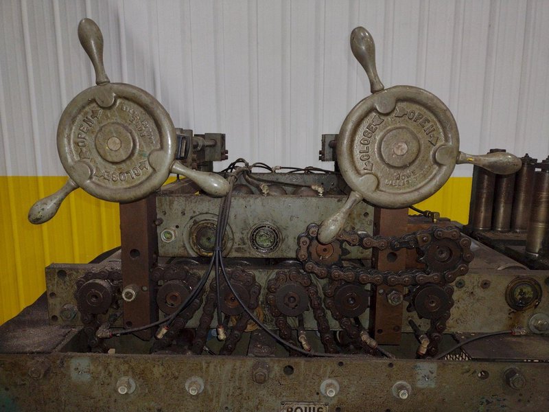 20" X .190" ROWE MODEL #C6-20 MOTORIZED COIL STRIP STRAIGHTENER: YOBRO #24754
