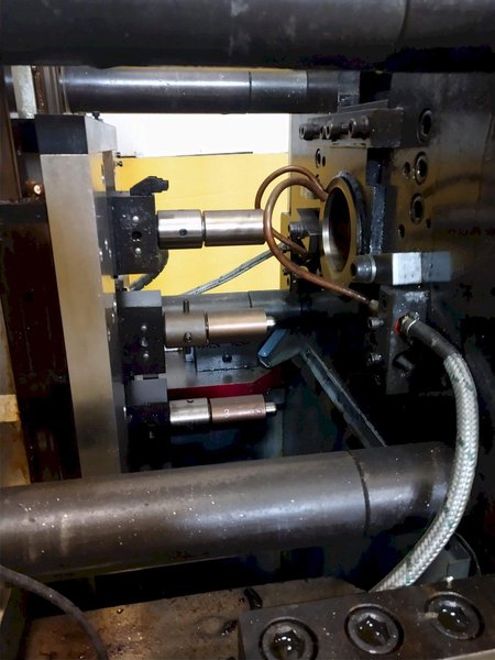 12 TON ROSENBERGER MODEL RU-12-8-DT 3/BLOW SERVO DRIVEN TUBE END FORMER: STOCK #14538