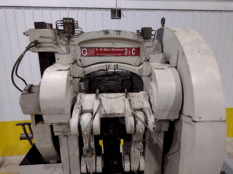 150/110 TON BLISS (NEW 1981) MODEL #3-3/4-B DOUBLE ACTION TOGGLE PRESS: STOCK #20184