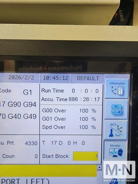 SYIL X7 4th Axis CNC Vertical Machining Center, 2022