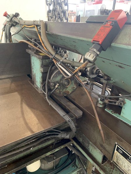 9" X 14" W.F. WELLS W-914A CNC HORIZONTAL AUTOMATIC BANDSAW. STOCK # 0872224