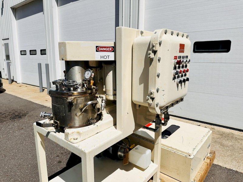 Charles Ross &amp; Son Co PVM-2  Stainless Steel Triple Motion Mixer w/Vacuum &amp; Jacketed Mix Can
